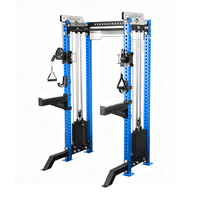 Prix d'usine – Équipement d'exercice multifonctionnel Fly Bird Power Rack avec accessoires universels et paire de poulies réglables pour la traction basse