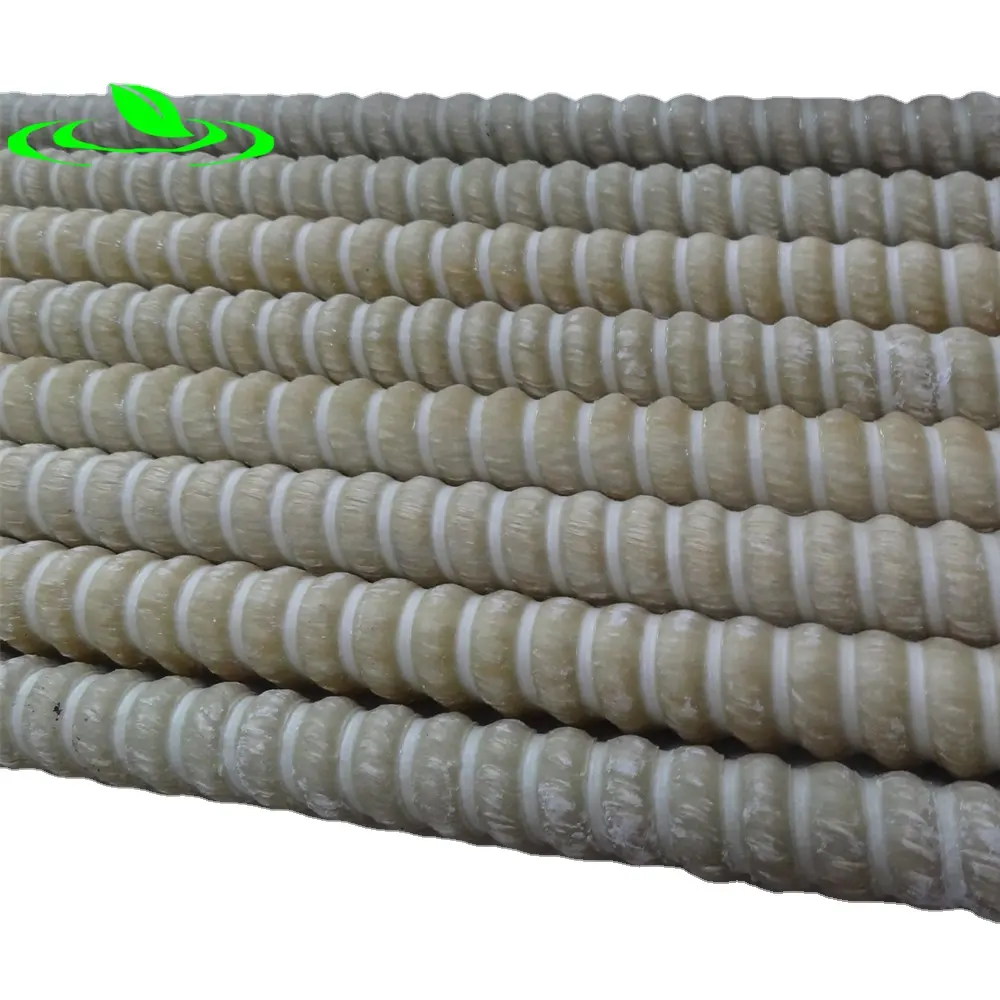 Структура арматуры с покрытием из эпоксидной смолы GFRP материалы