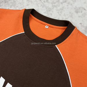Makitape เสื้อยืดถักผ้าฝ้ายหนาลายรักบี้ออกแบบได้ตามต้องการเสื้อผ้าแนวสตรีทไซส์ใหญ่พิเศษระบายอากาศได้ดีพิมพ์ลายสกรีน - Product Image 3