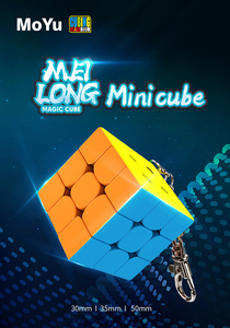 <span class=keywords><strong>Cube</strong></span> MoYu Mini <span class=keywords><strong>3</strong></span>,5 cm 3x3x3 <span class=keywords><strong>Cube</strong></span> magique de puzzle avec porte-clés Jouets cadeaux pour enfants - Product Image 2