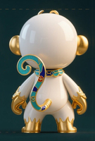 Produit créatif du patrimoine culturel immatériel : Singe en cloisonné