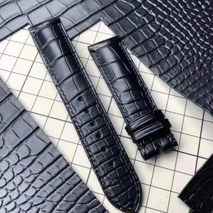 Correa de Reloj Vintage Retro de Cuero de Cocodrilo Genuino Hecha a Mano de 20mm 22mm 24mm 26mm, Correa de Piel de Caimán Auténtica - Product Image 3