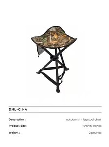 Outdoor Tri-leg Stool Chair <strong>Shooting</strong> Turkey <strong>Seat</strong> Hunting Blind Chair - Product Image 2