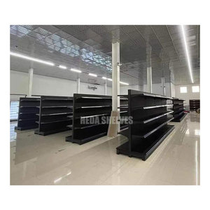 Chất lượng cao hai mặt kệ siêu thị để bán bán lẻ cửa hàng tường Gondola kệ - Product Image 3