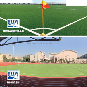 Cuộc sống lâu dài môi trường màu xanh lá cây cỏ Thảm thân thiện với bóng đá mặt đất cỏ nhân tạo cỏ tổng hợp cho sân chơi bóng đá - Product Image 4