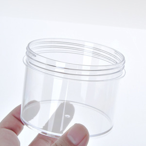 Tarro de Boca Ancha de 120g 200ml, Envase de Plástico para Crema, Caja de Almacenamiento de Cosméticos con Tapa y Junta - Product Image 3