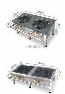 Cuisinière à gaz à brûleur unique d'appareil de cuisine commerciale Offre Spéciale de l'usine de la Chine avec le bon prix - Product Image 4