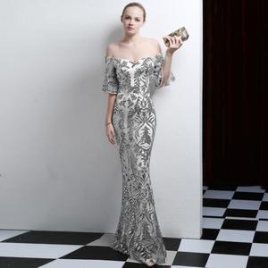Robe <span class=keywords><strong>de</strong></span> soirée longue et amincissante <span class=keywords><strong>de</strong></span> style court pour femme, idéale pour les fêtes annuelles, les boîtes <span class=keywords><strong>de</strong></span> nuit et les mariages - Product Image 6