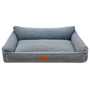 Tempat Tidur Hewan Peliharaan Kanvas Mewah Ukuran Besar Anti Gigitan Tempat Tidur Anjing Ekstra Tahan Air dan Anti Gigitan - Product Image 4