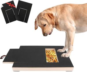 Tablero para rascar gato resistente a la abrasión natural JQ, almohadilla para rascar perro de bambú para uñas para tiempo de unión familiar - Product Image 1