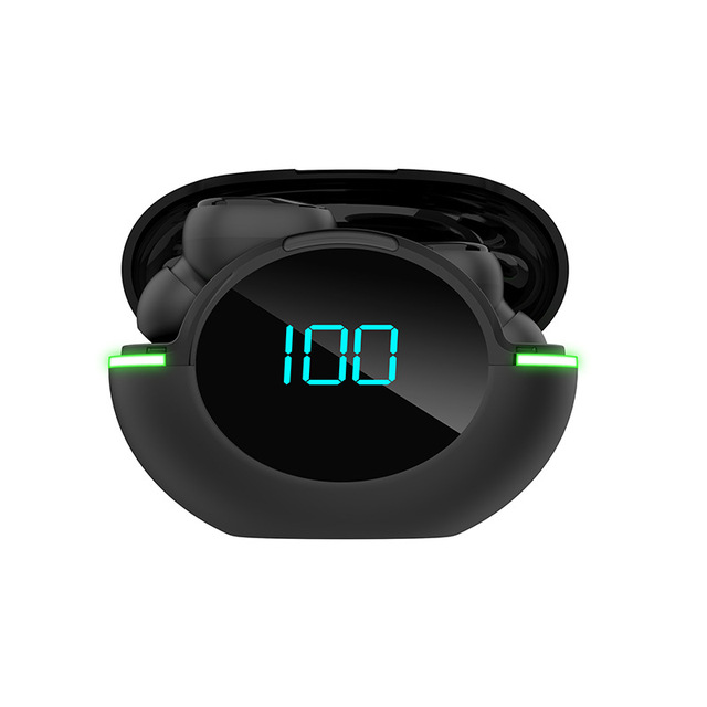 Y80 TWS Earbuds 5.3 LHDC Low Latency Gaming IPX5 Waterproof In-Ear Design Digital Battery Display 1080p Sound ENC Noise