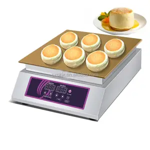 Souffle Soft Cake Nonstick Copper Pancake Maker Waffle Souffle Pancake Machine Snack Machine