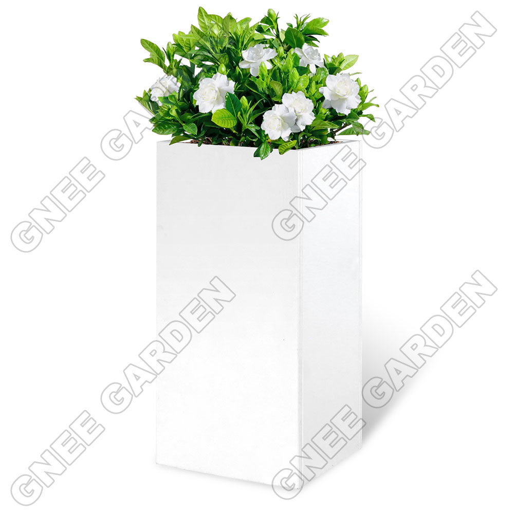 350L * 350W * 760H galvanizado blanco