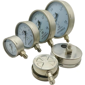 Todos Manômetros de Aço Inoxidável em Vários Tamanhos 40 50 60 75 <span class=keywords><strong>100</strong></span> 150 200 250 mm Diâmetro - Product Image 5