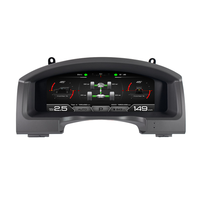 Digital Instrument Cluster Speedometer for Toyota Land Cruiser 2008-2015 LCD Dashboard Display Plug & Play Cockpit Meter