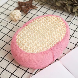Éponge exfoliante en <span class=keywords><strong>sisal</strong></span> multifonctionnelle, écologique, pour le bain, éponge naturelle en loofah pour la douche - Product Image 6