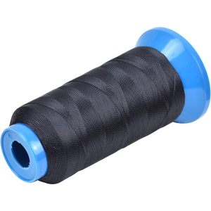 Fil de tissage noir pour perruques, connecteurs, 1500 yards, fil de polyester 210D pour extensions capillaires à usage domestique - Product Image 5