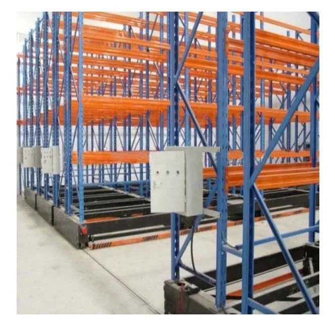 Mobile In Acciaio Magazzino di Stoccaggio Pallet Rack di Automazione Sistema di Scaffalature