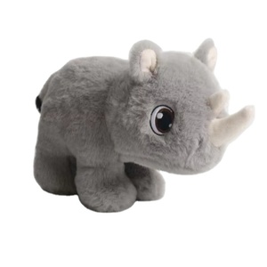 Peluche peluche peluche peluche peluche giocattolo di rinoceronte - Product Image 1