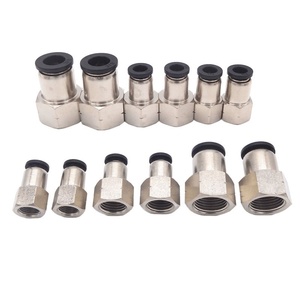 Conector Neumático de Latón Recto con Rosca Hembra NPT de 5/32, 1/4, 5/16, 3/8, 1/2 para Conexión Rápida - Product Image 3