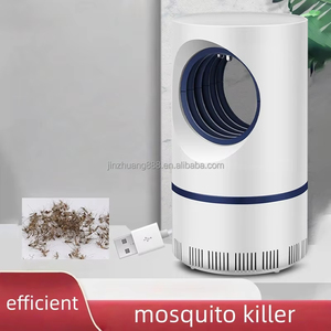 Lámpara Antimosquitos Fotocatalítica LED Azul Ecológica, Segura para Bebés, Tipo Succión, Trampa para Moscas, Artículos para Fiestas en Casa - Product Image 3