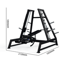 Équipement de musculation professionnel pour salle de sport, banc de musculation Power Smith, acier inoxydable et acier Q235, certifié ISO9001/CE