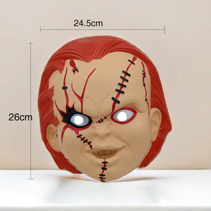 Venta caliente Scary Kids <span class=keywords><strong>Chucky</strong></span> Ghost Doll Mask Horror Baby Mask Halloween Children Mask - Product Image 2