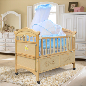 Culla Moderna in Legno per <span class=keywords><strong>Neonati</strong></span> - Altalena Regolabile in Altezza per Uso Esterno e Ospedaliero, Servizio OEM all'Ingrosso, <span class=keywords><strong>Dimensioni</strong></span> Personalizzabili, Finitura Atossica - Product Image 3