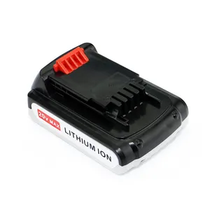 20V 1.5AH Lithium-Ion Battery for Black & Decker 20 Volt LB20 LBX20 LBXR20  4.0Ah