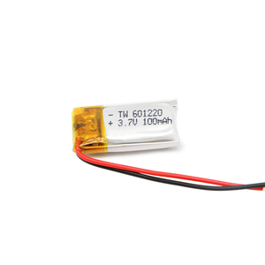 <span class=keywords><strong>3</strong></span>,7 V lithium polymer battery rechargeable small size <span class=keywords><strong>3</strong></span>,7 V 601220 100mAh LiPo battery - Product Image 4
