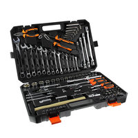 Nouvelle boîte à outils mécaniques d'atelier 2021, 92 pièces, 1/2 1/4 pouce, ensemble d'outils professionnels