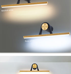 Lámpara de Espejo Moderna de Aluminio Dorado al por Mayor, Luz Personalizada para Espejo de Vanidad - Product Image 3