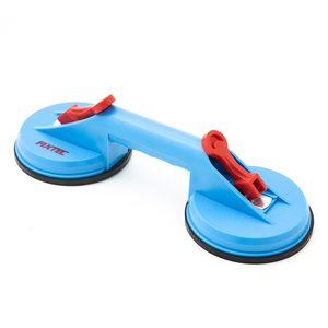 Herramienta de Elevación FIXTEC, 80 kg, Resistente, 118 mm, ABS+Goma, Ventosas Dobles, Ventosa Manual de Vacío para Azulejos/Piedra/Vidrio - Product Image 5