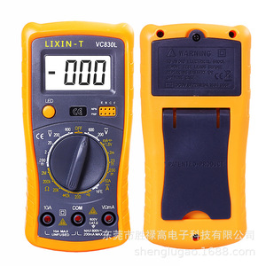 Multímetro Digital Lixin-T VC830L, Medidor de Resistencia, Probador de Inyectores de Combustible - Product Image 1