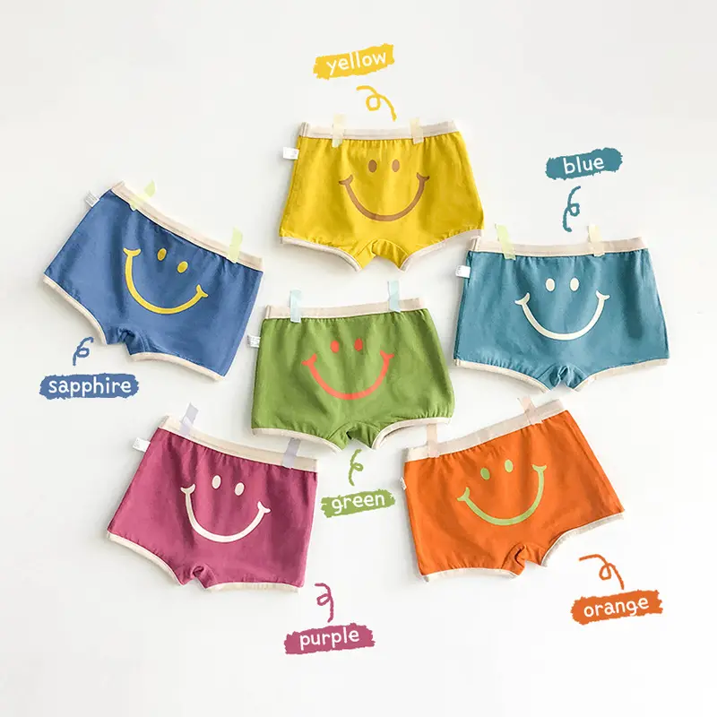 2021 Kids Underwear Wholesale For Boys Girls Boxers Short Briefs Underwear Kids Boxer for kids