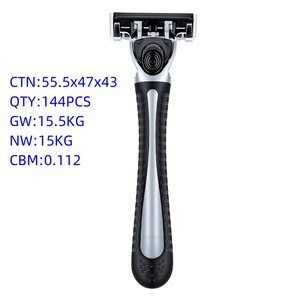 CLOUD 2026 <span class=keywords><strong>Rasoir</strong></span> jetable à triple lame en acier inoxydable avec bande lubrifiante pour hommes, <span class=keywords><strong>rasoir</strong></span> sûr, vente en gros - Product Image 2