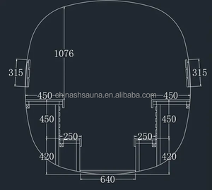 Cabine de sauna à vapeur extérieure pour 4 personnes, en épicéa imperméable, pour villa, jardin, relaxation, stock USA, livraison en 3 jours - Product Image 6