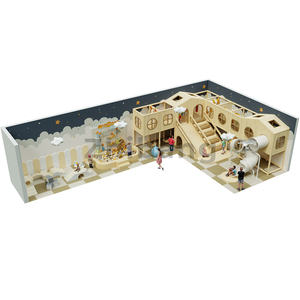 Assurez la sécurité maximale avec des équipements de terrain de jeu intérieur pour enfants doux et conformes aux normes ASTM, conçus pour les enfants énergiques dans les jardins d'enfants. - Product Image 6