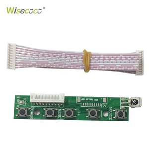 Ngoài Trời Độ Sáng Cao <span class=keywords><strong>1000</strong></span> Nit 7 Inch 1024*600 Lvds Ips Tft <span class=keywords><strong>LCD</strong></span> Ánh Sáng Mặt Trời Có Thể Đọc Được Màn Hình Hiển Thị Cảm Ứng Tùy Chọn VGA Board - Product Image 5