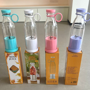 <strong>Portable</strong> Electric Smoothie Blender And Mini Travel Fruit Juicer <strong>Mixer</strong> USB Power Source 420ml Blender Shakes And Juicer Bottle - Product Image 6