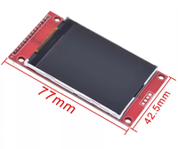 ILI9341 Layar LCD TFT SPI 2.4 Inci Panel Sentuh 240X320 dengan PCB 5V/3.3V STM32