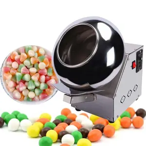 Elektrische Commerciële Industriële Noten Amandel Popcorn Pinda Suiker Coating Machine