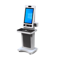 Kiosque de libre-service pour l'enregistrement/délibonnement des livres de la bibliothèque intelligente Estar avec lecteur RFID, Windows et scanner de codes-barres Wi-Fi