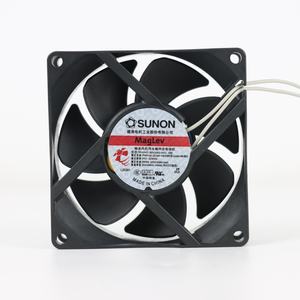 Ventilateur axial de refroidissement électrique OEM pour armoire, SUNON MA2082-HVL.GN, 80x80x25mm, 220-240VAC, 215/225mA, 4.6W, 3200/3300RPM, 40/41CFM - Product Image 1