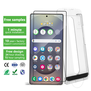 Wholesale2.5D HD Anti-polvo Anti-Reflective Protector de teléfono <span class=keywords><strong>celular</strong></span> para <span class=keywords><strong>Samsung</strong></span> S24 S25 + Ultra Plus Película protectora de vidrio templado - Product Image 1