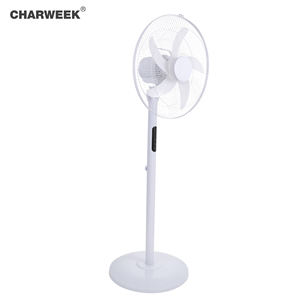 ベンチラドール式ファン16インチリチウム電池ソーラーパネル付きソーラーファン在庫あり - Product Image 3