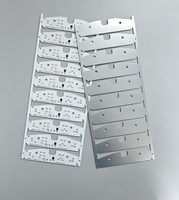 PCB en aluminium LED personnalisé, 1,2 mm, cuivre 35 UM, fichier Gerber acceptable, MCPCB OEM