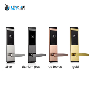 Cerraduras de puerta de mortaja de acero electrónicas <span class=keywords><strong>OEM</strong></span> con WiFi para servicio de fábrica de hoteles utiliza tarjetas magnéticas - Product Image 5