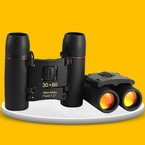 Binoculares de Bolsillo Mini 30x60 de Alta Magnificación HD con Visión Nocturna para Uso en Exteriores - Product Image 1
