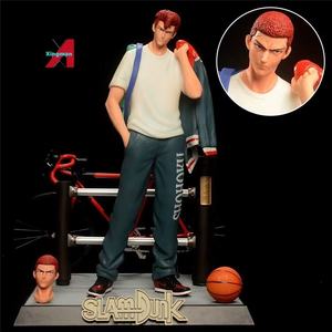 S <span class=keywords><strong>Dunk</strong></span> Plus Sakuragi Double Head Dream Love Red Hair Blue Scene Figurine en plastique Artisanat Anime Artéfact de collection - Product Image 1
